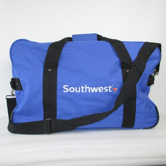 SOUTHWEST Handbags - SOUTHWEST BIG BLUE DUFFLE BAG